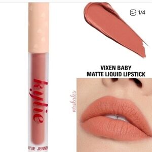 Kylie Vixen Baby Matte Liquid Lipstick - Peach